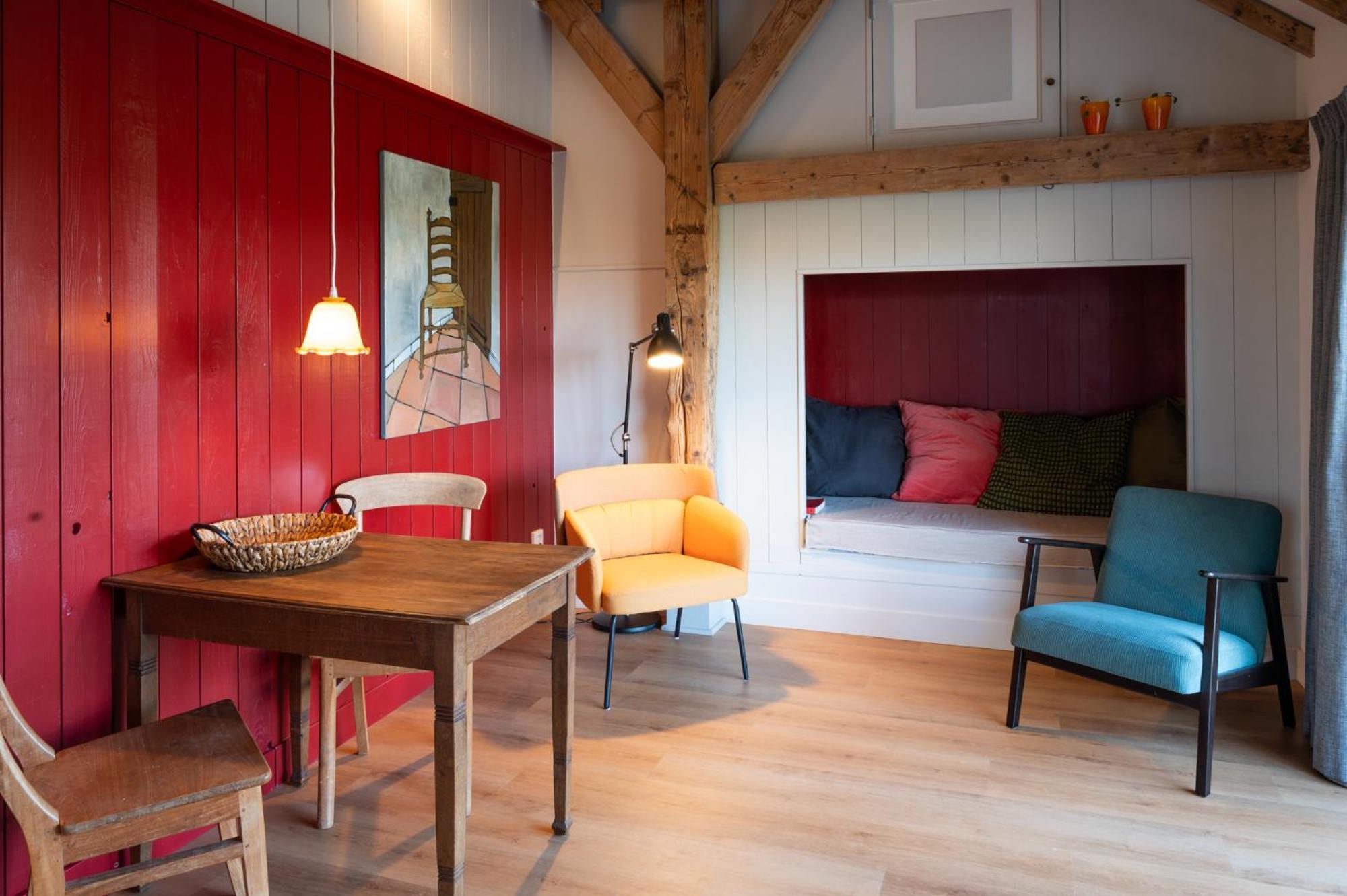 Kleinhoef - Charmante, Luxe Kamers In Een Boerderij Uit 1875 Nigtevecht Eksteriør billede