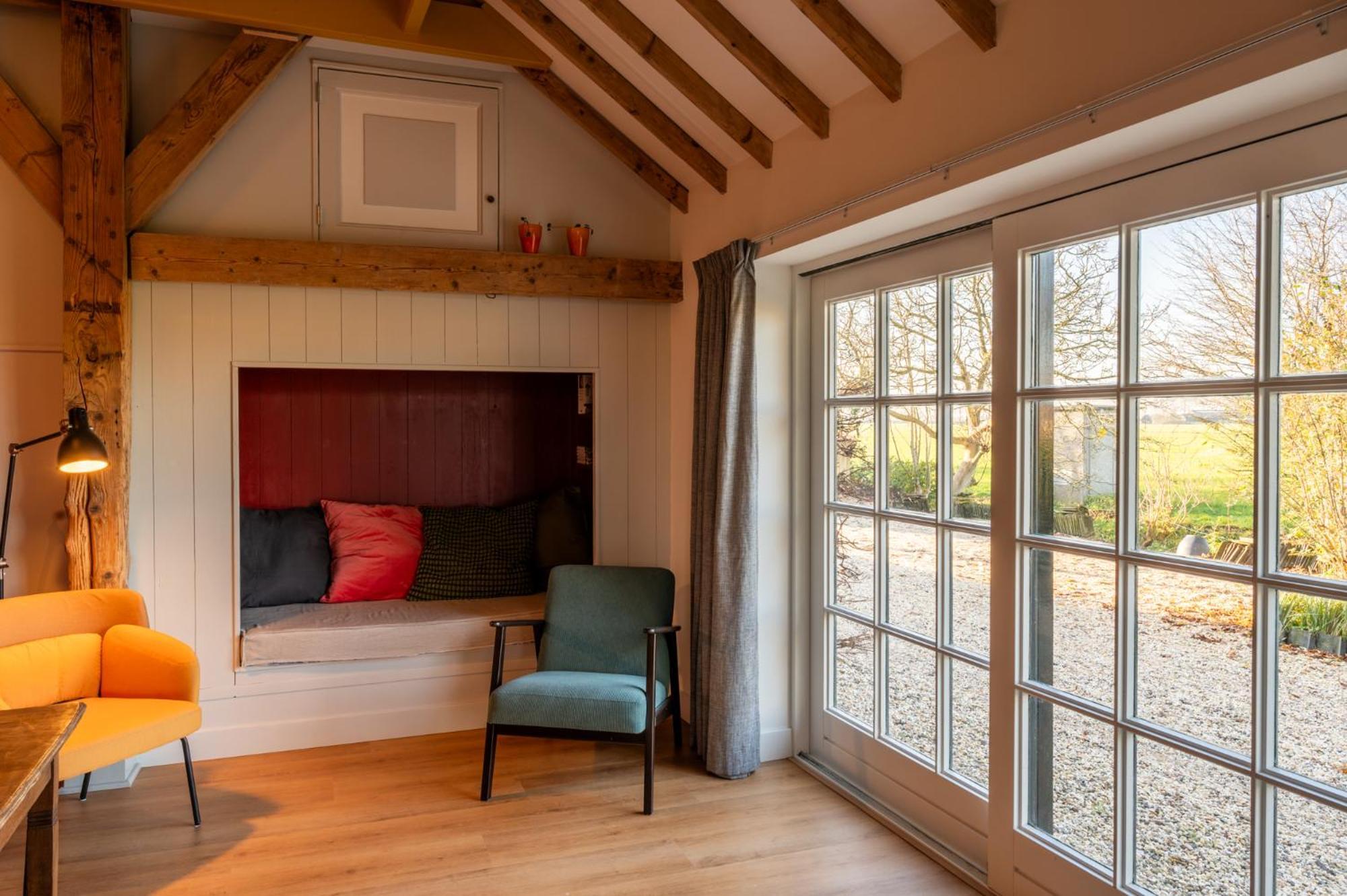 Kleinhoef - Charmante, Luxe Kamers In Een Boerderij Uit 1875 Nigtevecht Eksteriør billede