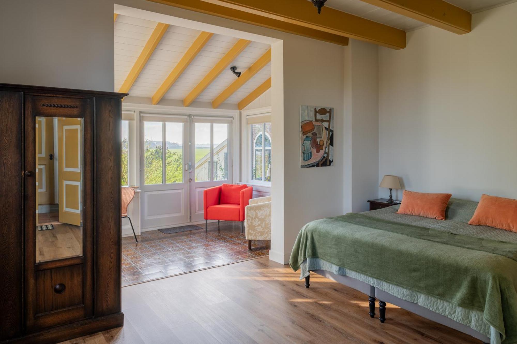 Kleinhoef - Charmante, Luxe Kamers In Een Boerderij Uit 1875 Nigtevecht Eksteriør billede
