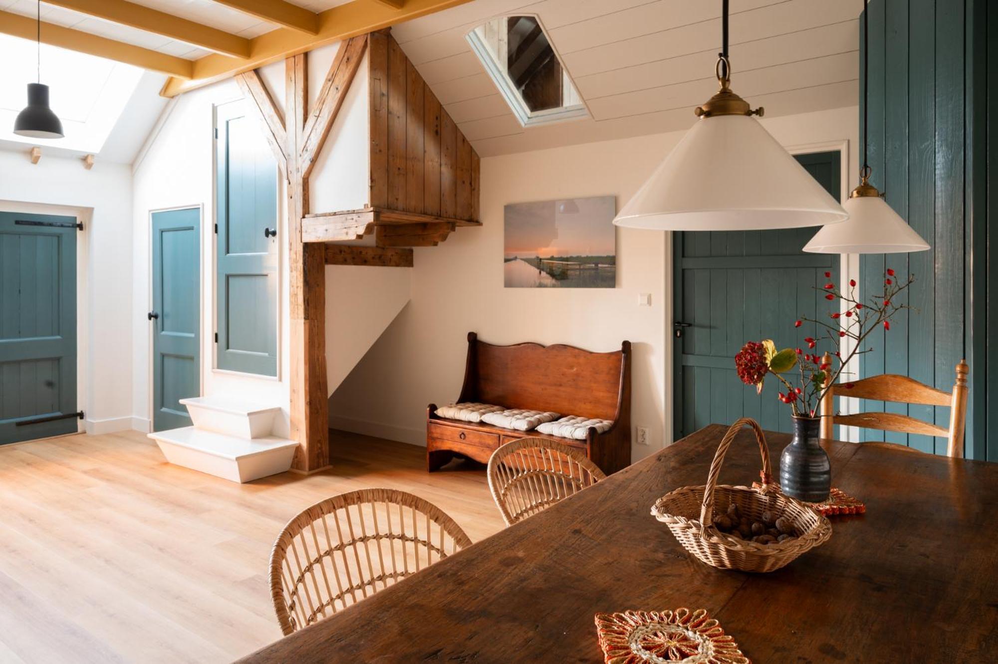 Kleinhoef - Charmante, Luxe Kamers In Een Boerderij Uit 1875 Nigtevecht Eksteriør billede